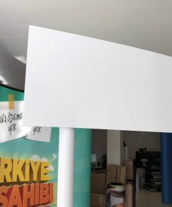 Plastik Tanıtım Standı Oval