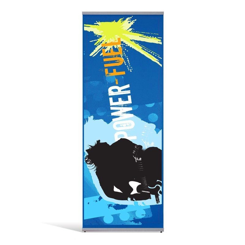 Quick Banner 80cm X 200cm Sa lam Roll Up Banner Alternatifi