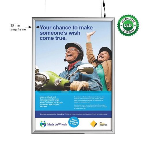 Eko Poster LED LightBox Çift Taraflı