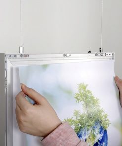 Magneco Poster LED Light Box Çift Taraflı