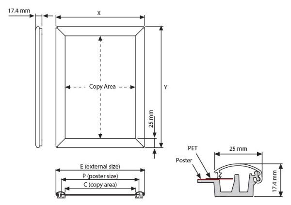 25mm Opti Çerçeve Teknik