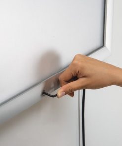 Smart Poster Led Light Box Dış Mekan Kilitli