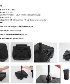Yelken Bayrak ve Plaj Şemsiye Dubası